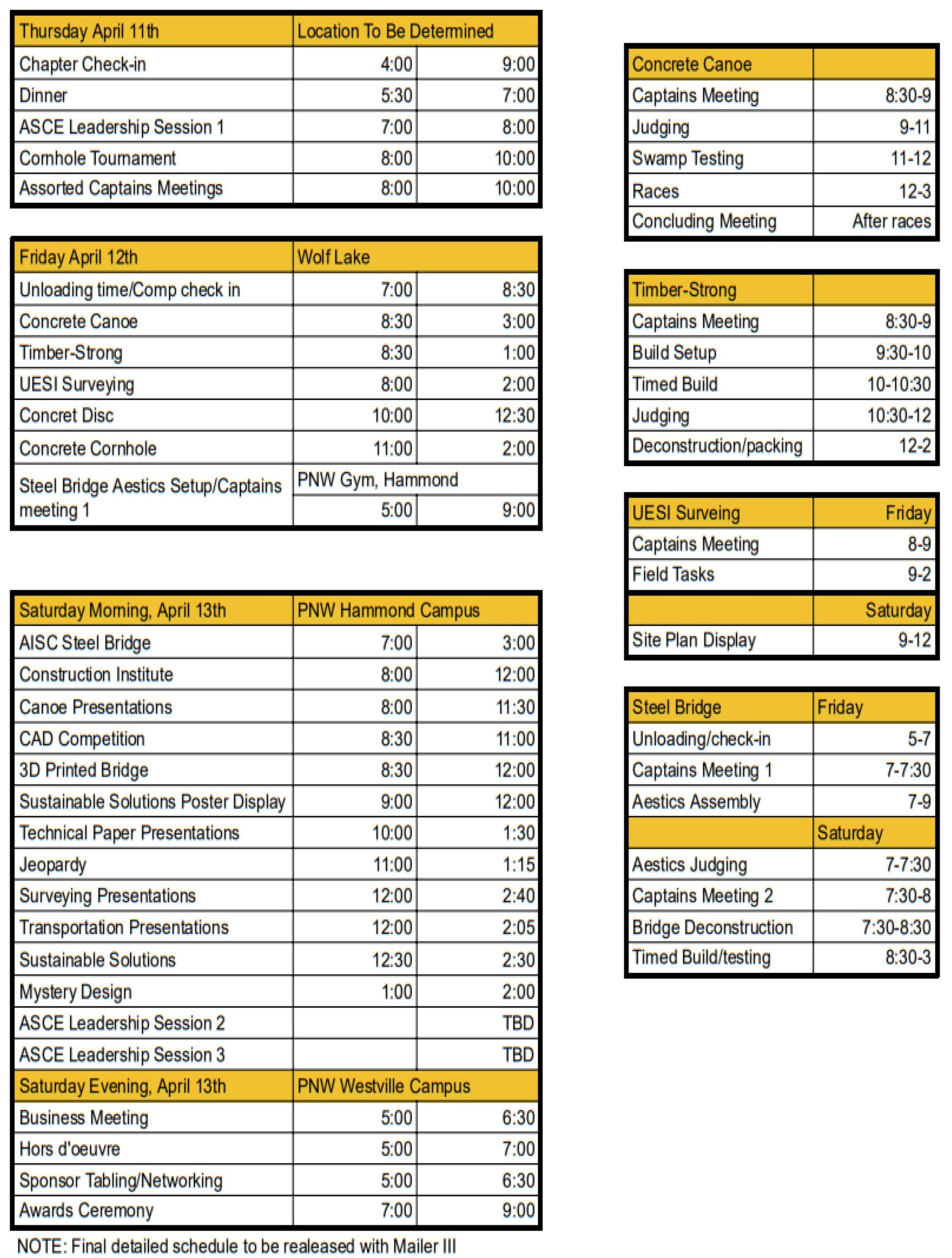 Schedule IndianaKentucky